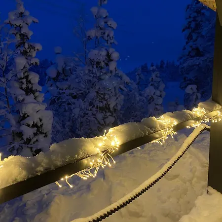 Chalet Northern Light Yllaes With A Jacuzzi Yllasjarvi