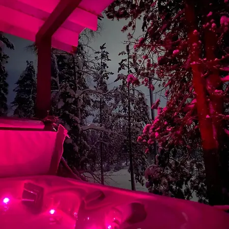 Northern Light Yllaes With A Jacuzzi シャレー Ylläsjärvi