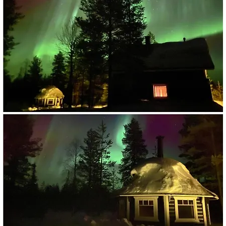 샬레 Northern Light Yllaes With A Jacuzzi *
