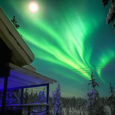 シャレー Northern Light Yllaes With A Jacuzzi Ylläsjärvi