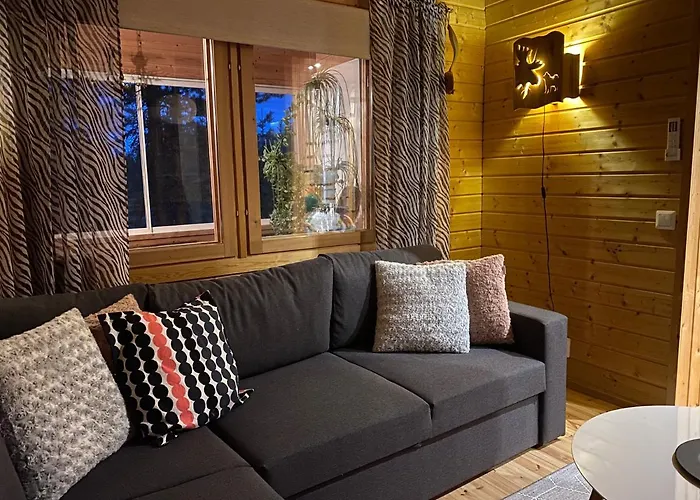 Chalet Northern Light Yllaes With A Jacuzzi