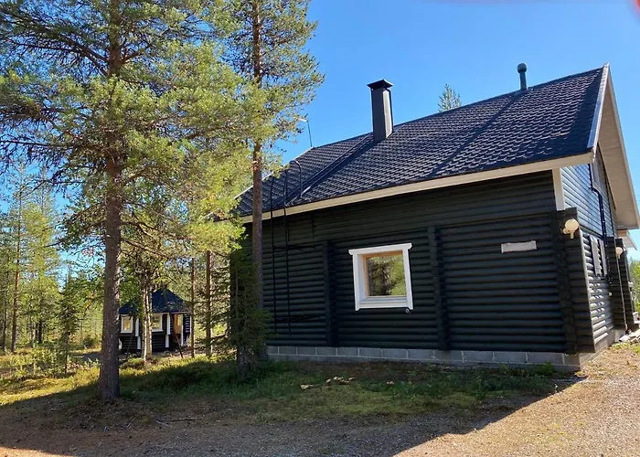 Chalet Northern Light Yllaes With A Jacuzzi Ylläsjärvi