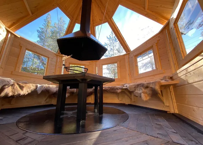 Northern Light Yllaes With A Jacuzzi * Ylläsjärvi