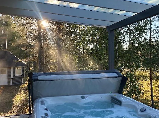 Northern Light Yllaes With A Jacuzzi * Ylläsjärvi