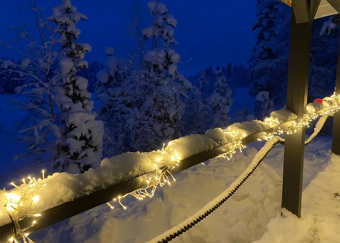 Chalet Northern Light Yllaes With A Jacuzzi Ylläsjärvi