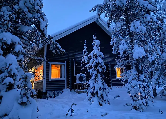 Northern Light Yllaes With A Jacuzzi * Ylläsjärvi