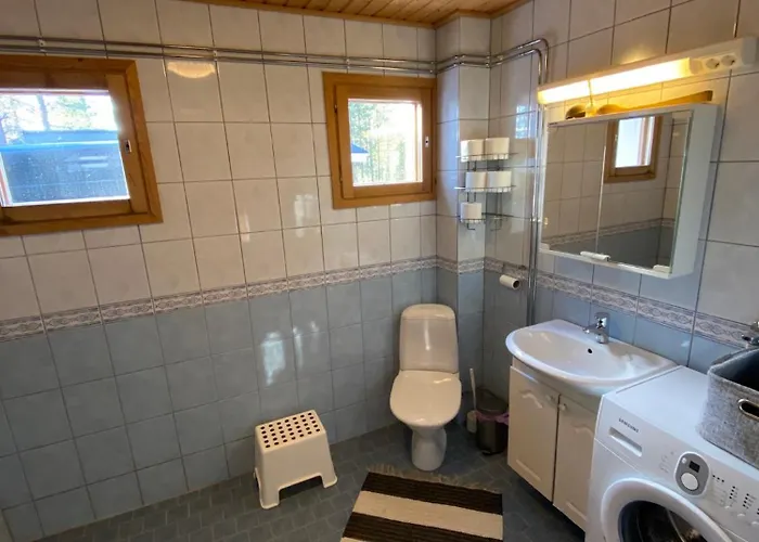 Chalet Northern Light Yllaes With A Jacuzzi