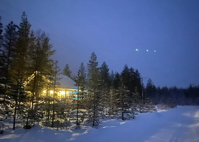 Northern Light Yllaes With A Jacuzzi Chalet Ylläsjärvi