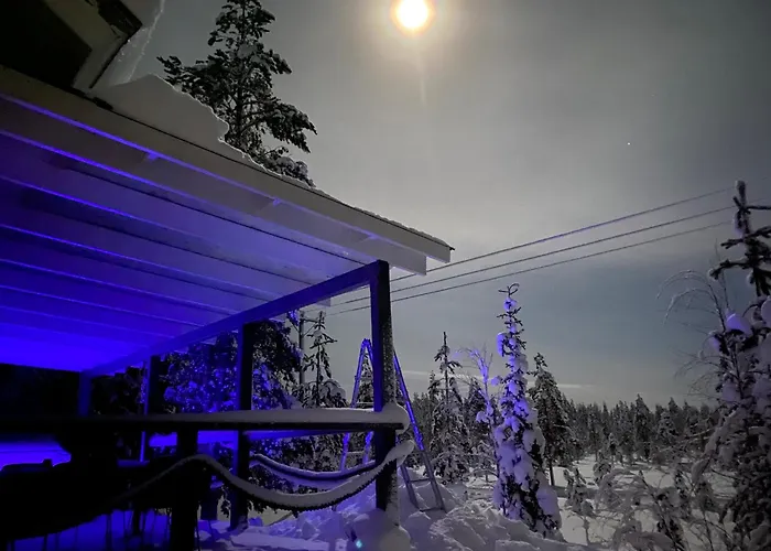 Chalet Northern Light Yllaes With A Jacuzzi