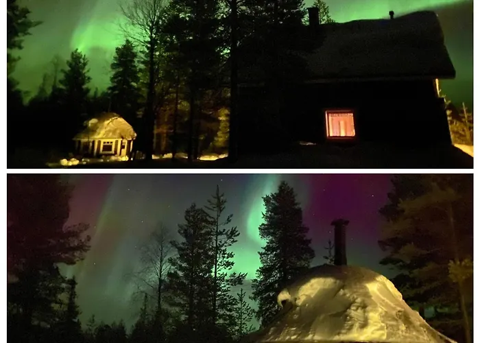 Chalet Northern Light Yllaes With A Jacuzzi *