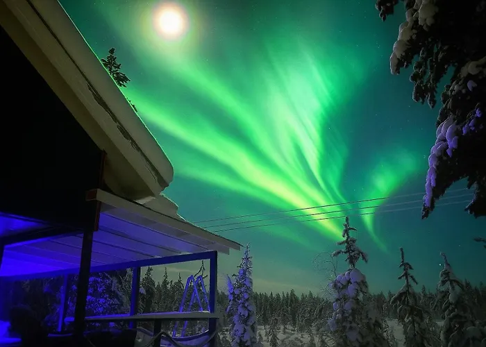 Chalet Northern Light Yllaes With A Jacuzzi Ylläsjärvi