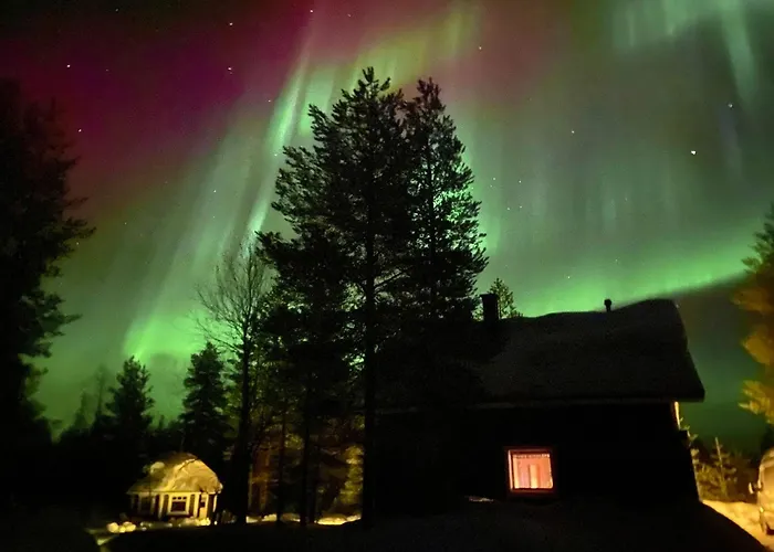 Chalet Northern Light Yllaes With A Jacuzzi *