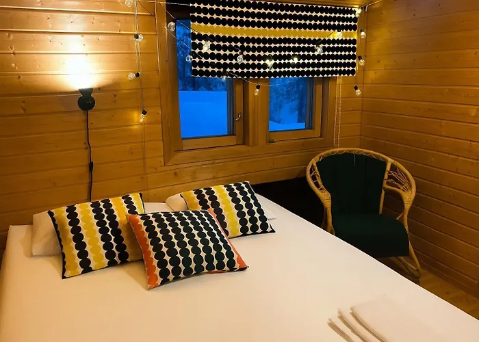 Chalet Northern Light Yllaes With A Jacuzzi