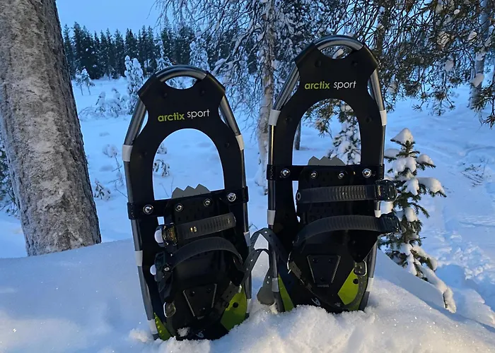 Northern Light Yllaes With A Jacuzzi Ylläsjärvi