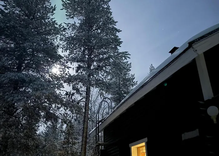 Northern Light Yllaes With A Jacuzzi Ylläsjärvi